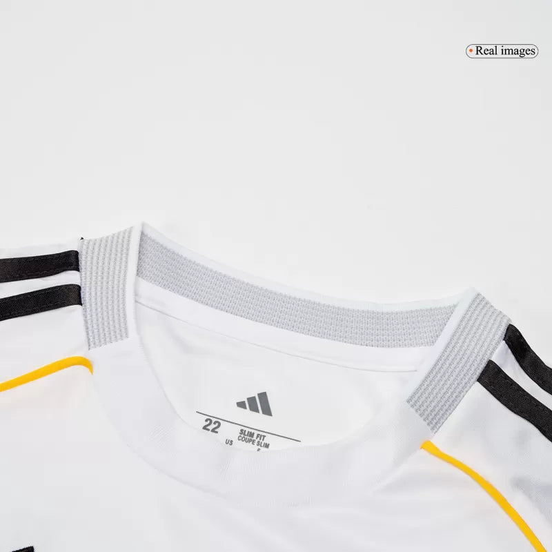 Real Madrid Long Sleeve Soccer Jersey Home 2025/26