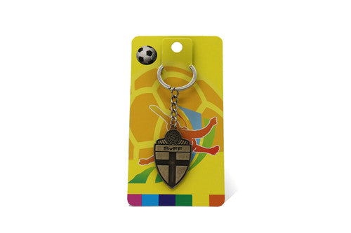Sweden Keychain with logo - Pro Soccer Jersey