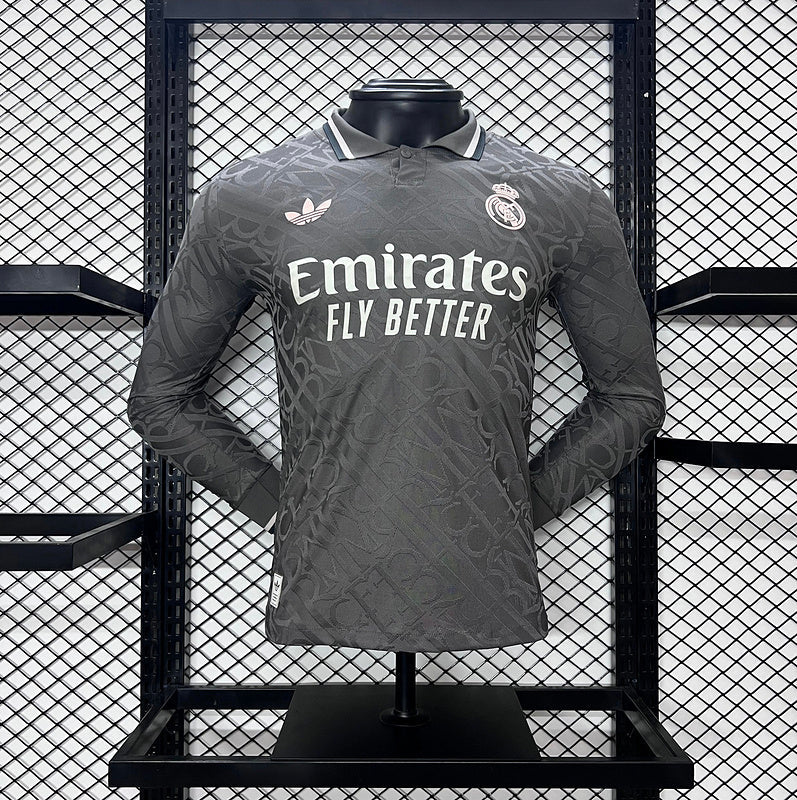Real Madrid 3rd 24/25 Player Version LS - Pro Soccer Jersey
