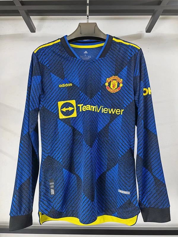 Manchester United 2nd Away 21/222 Player Version LS - Pro Soccer Jersey