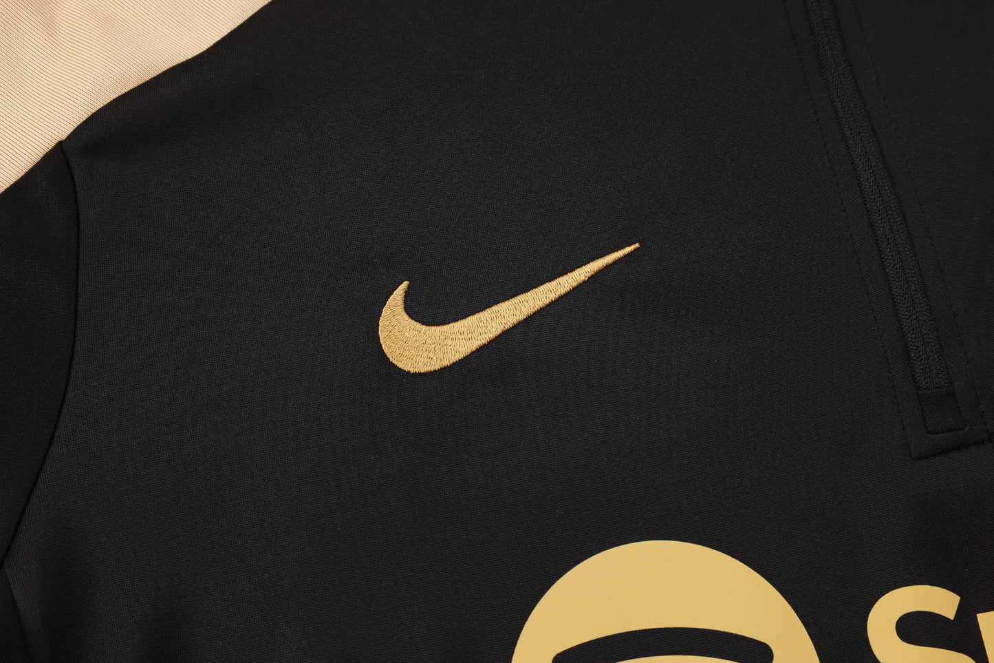 Barcelona Black 24/25 Tracksuit - Pro Soccer Jersey