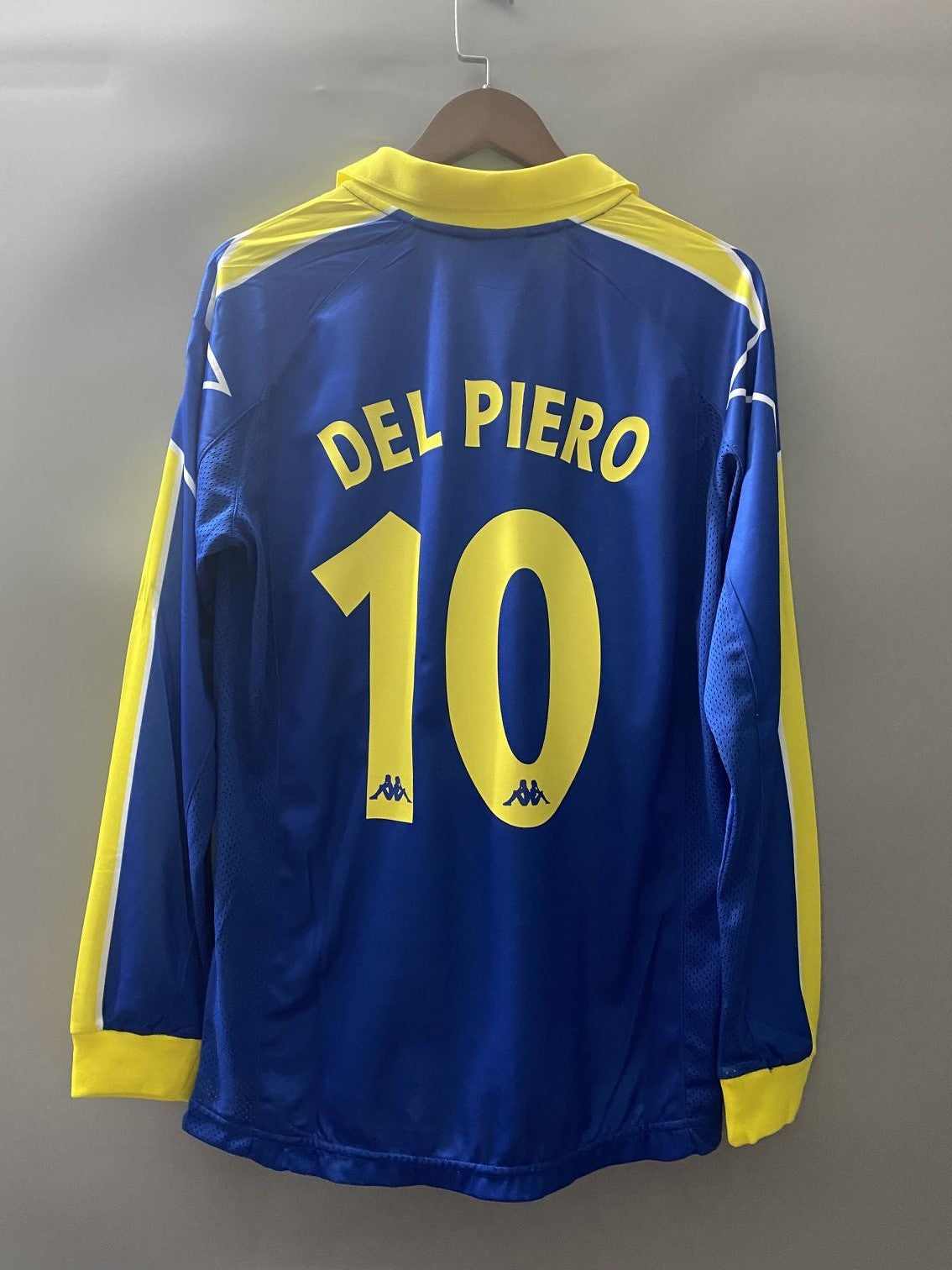 Juventus long sleeve away 1998 Del Piero 10