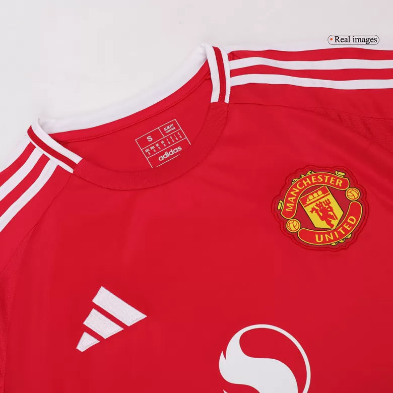 Manchester United Home 24/25 Fan Version Long Sleeve