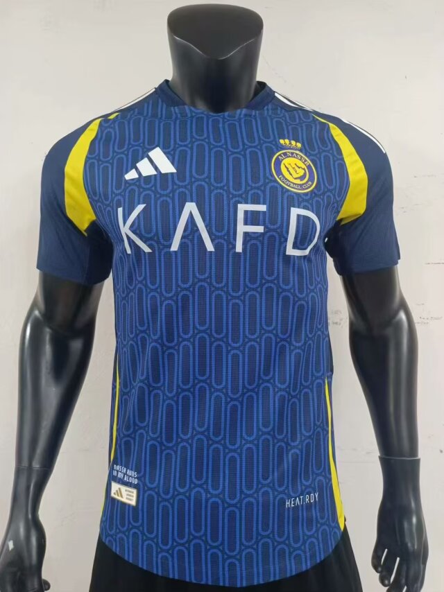 Al Nassr 2nd Away 24/25 Player Version - Pro Soccer Jersey