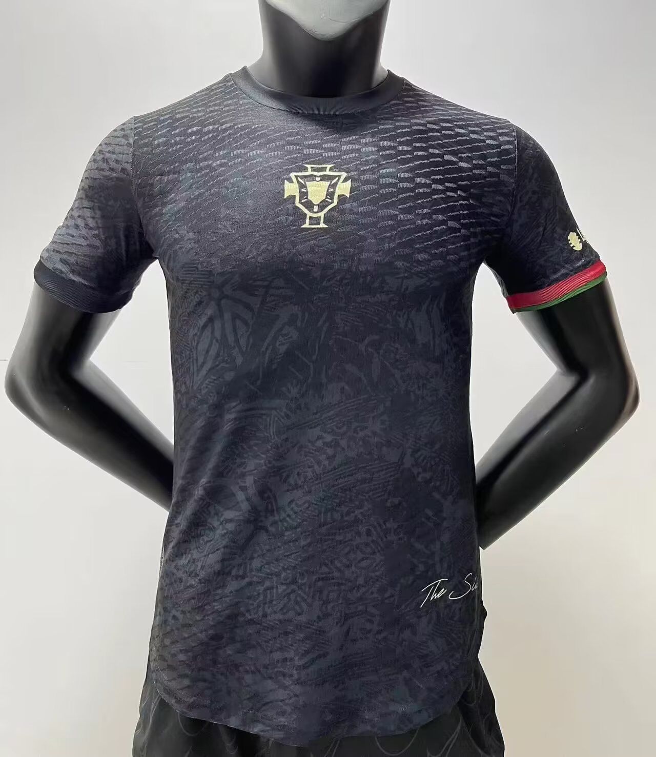 Portugal Black Edition Player Version - Pro Soccer Jersey