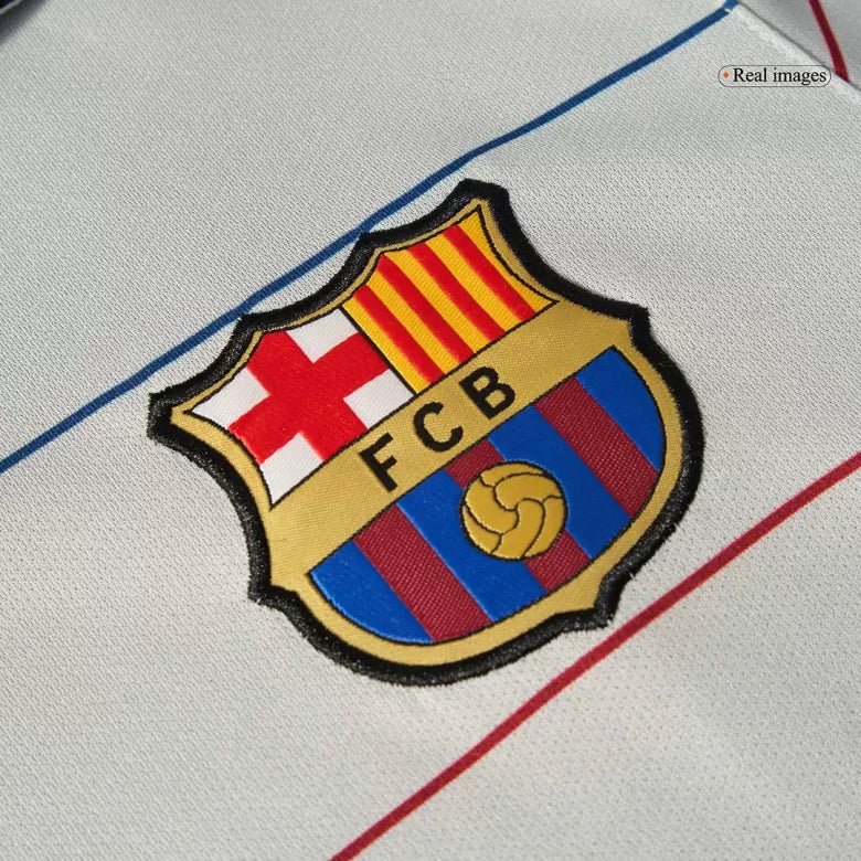 Barcelona Retro Jersey Away Soccer Shirt 2003/04