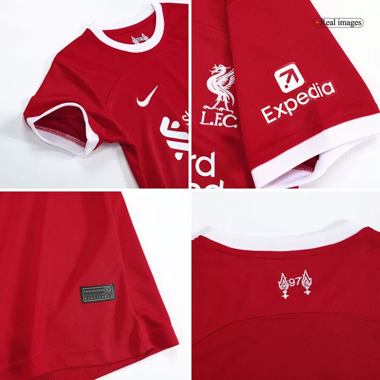 2023/2024 Liverpool FC Home Set Kids Size : Thaï Quality