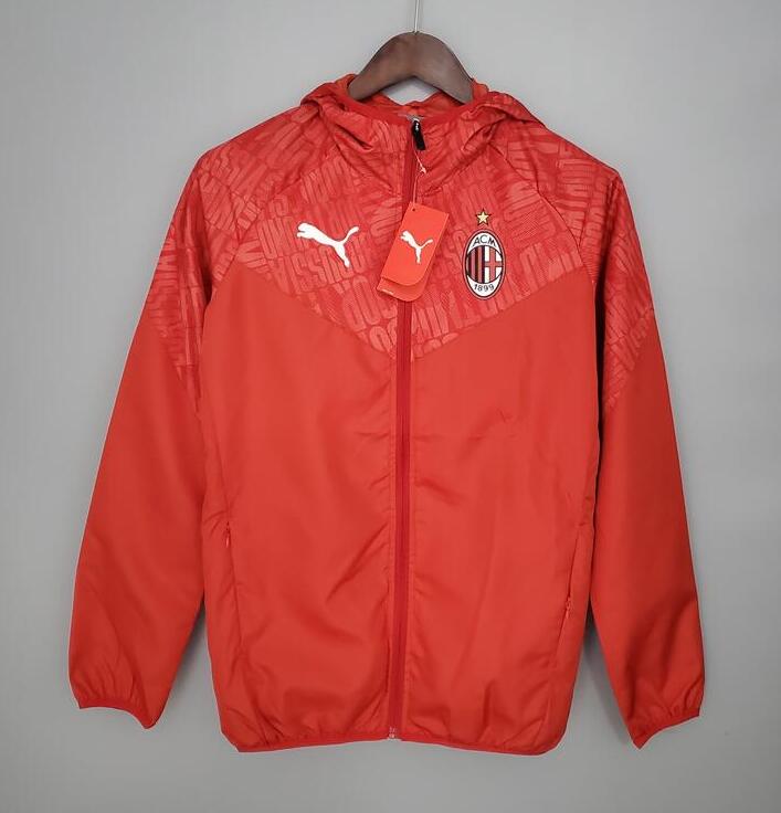 21-22 Windbreaker AC Milan Red
