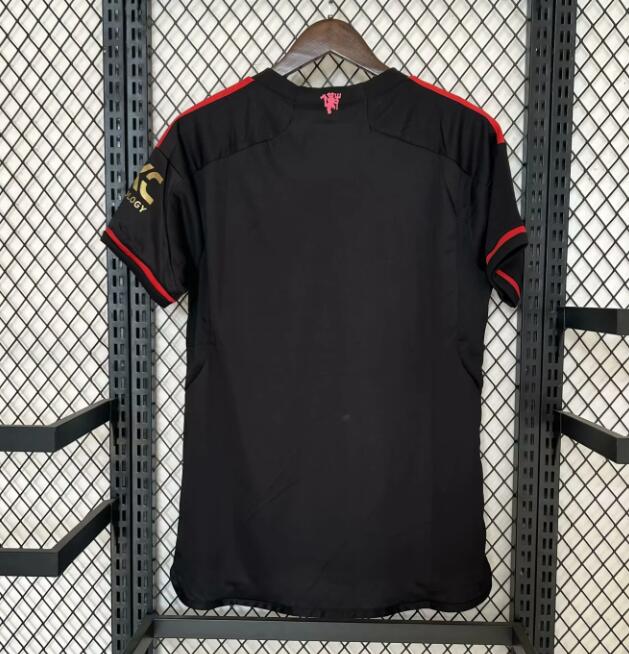 23-24 Manchester United Black Training Suit