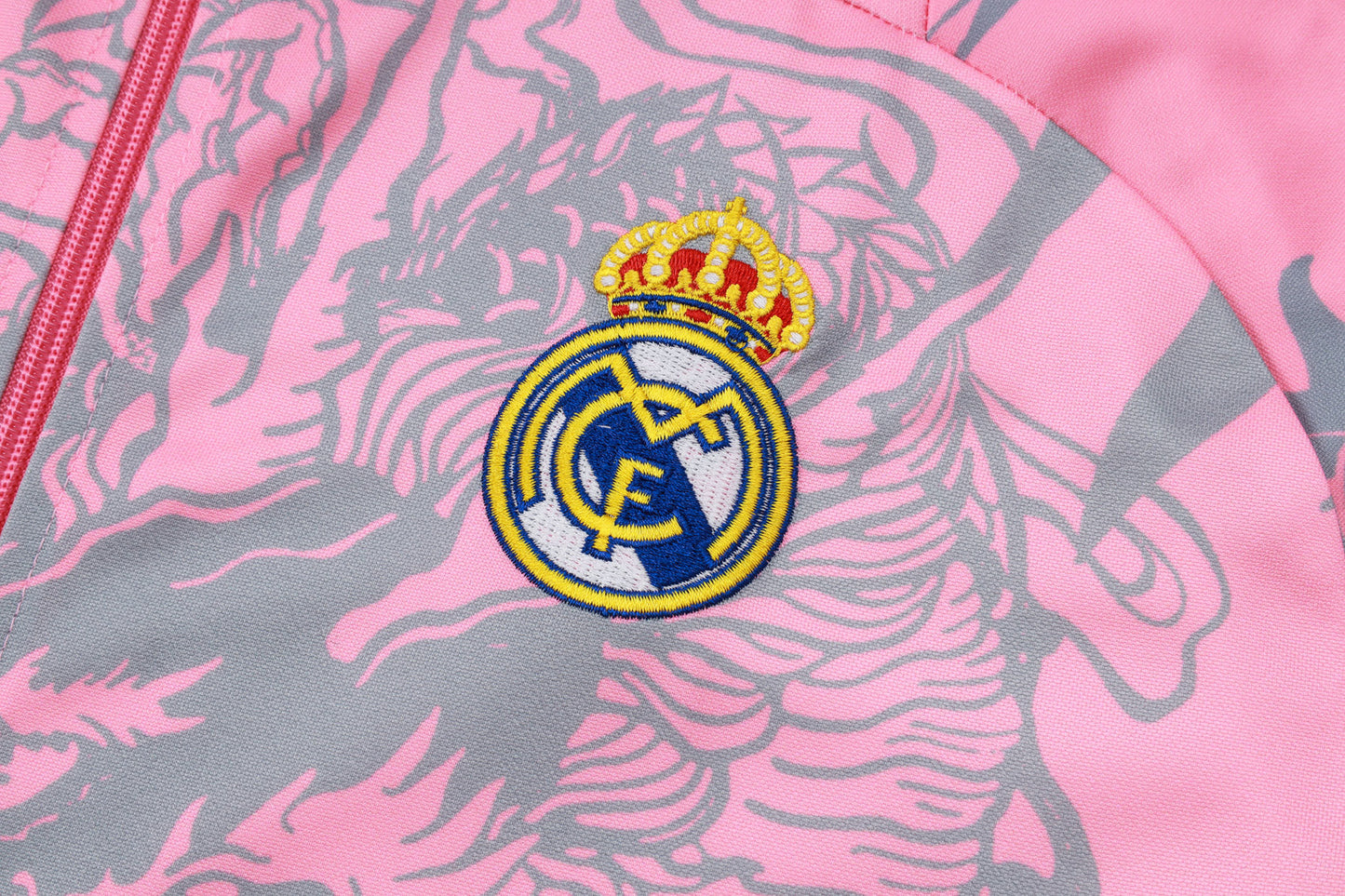 Real Madrid Tracksuit 24/25 Pink - Pro Soccer Jersey