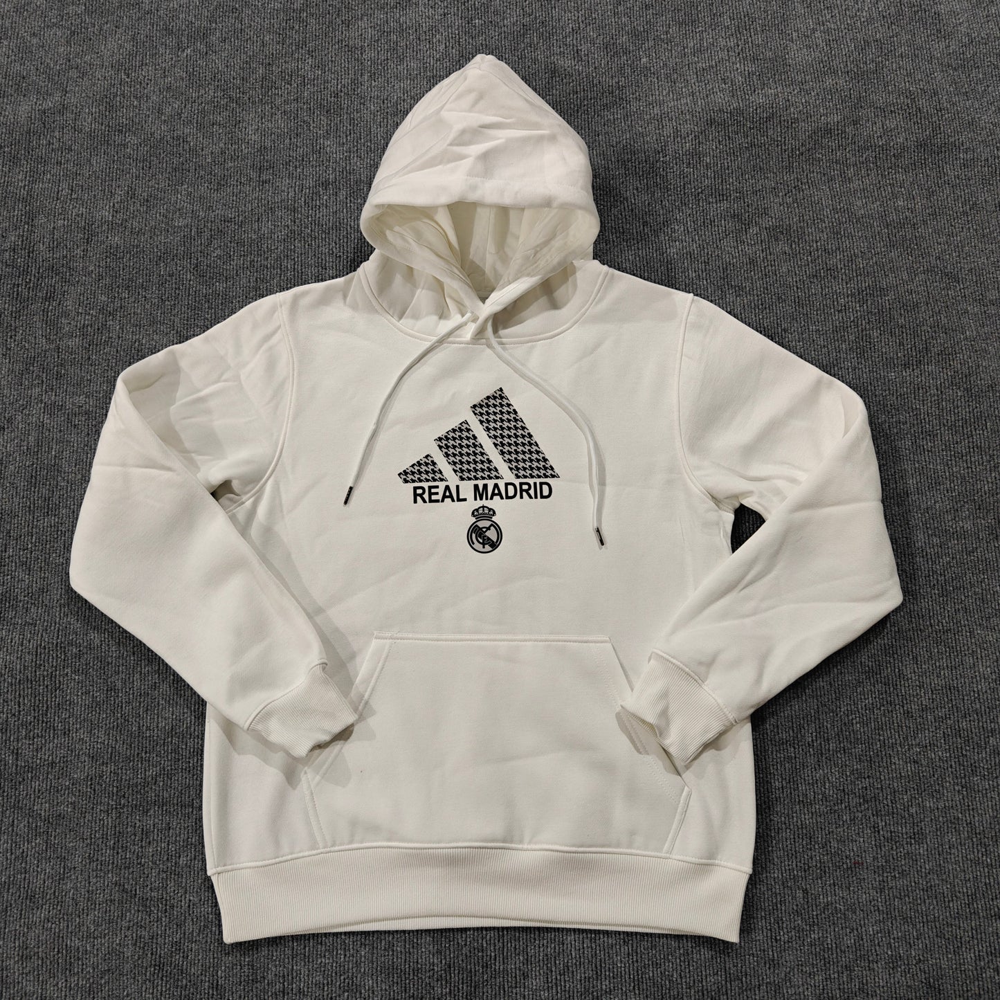 Real Madrid Sweatshirt 24/25 Hoodie Vers Adidas - Pro Soccer Jersey