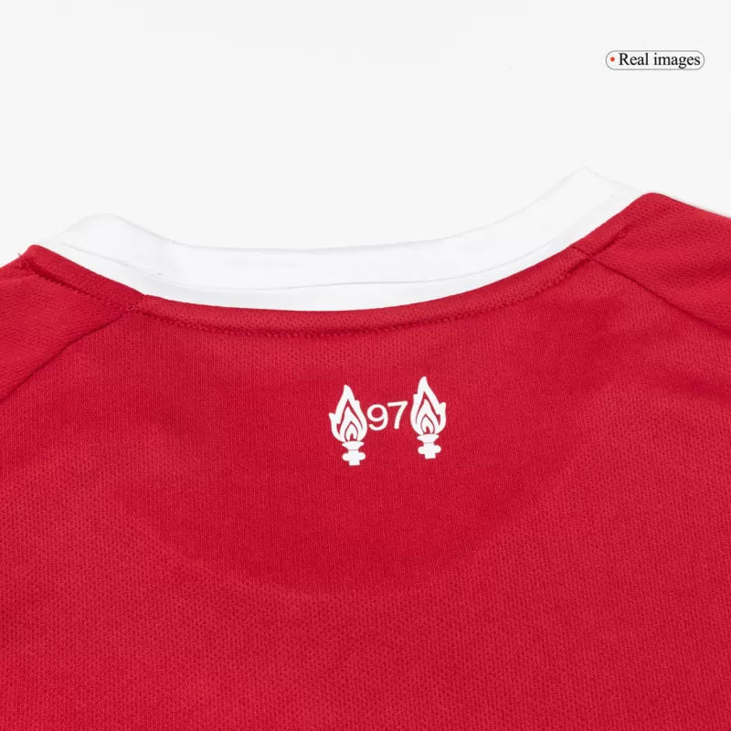 2025/2026 Long Sleeve Liverpool Home Football Shirt