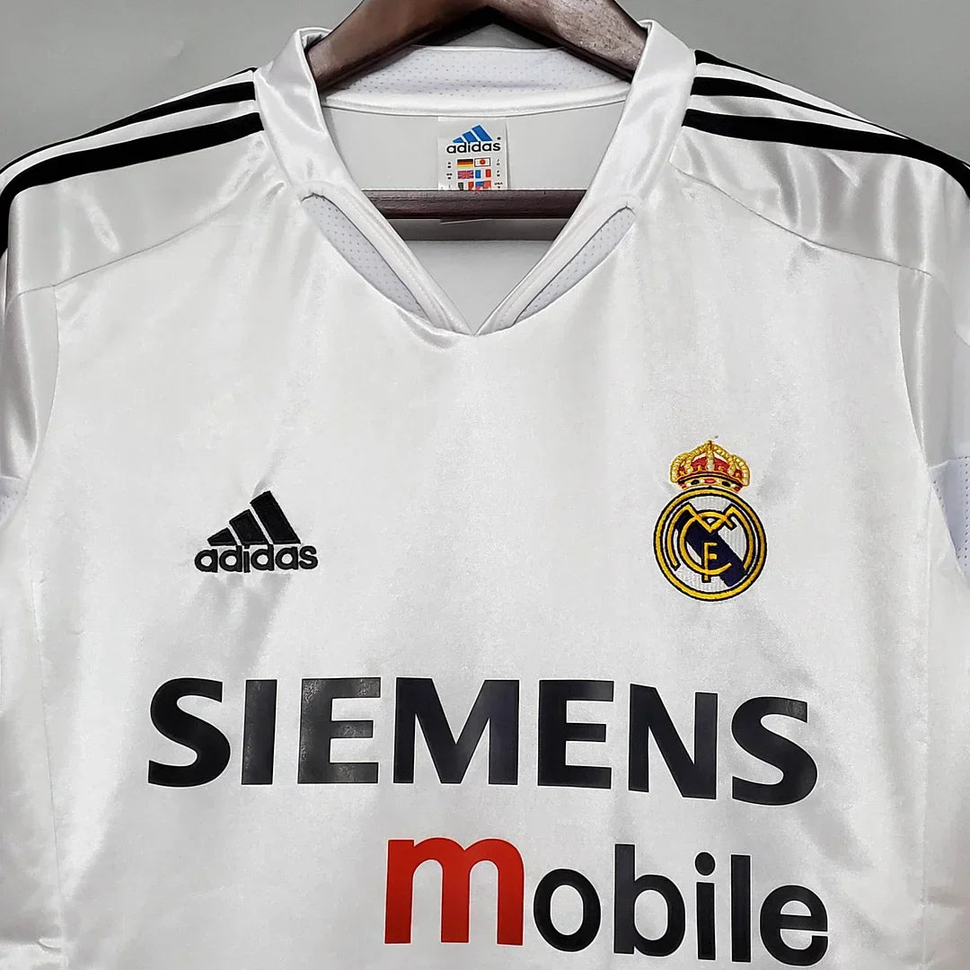 2005/2006 FC Real Madrid Retro Home shirt : Thaï Quality - Pro Soccer Jersey