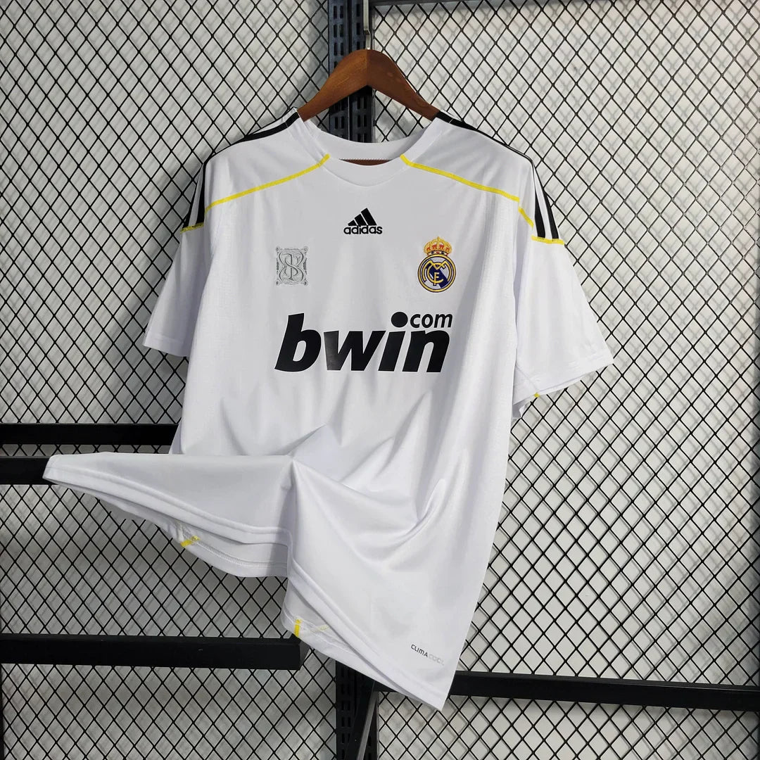 2009/2010 FC Real Madrid Retro Home shirt : Thaï Quality - Pro Soccer Jersey