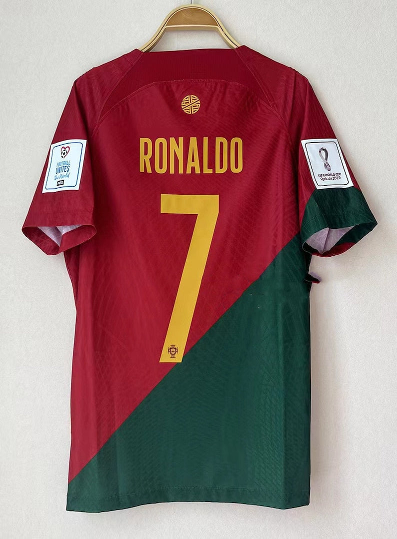 FIFA World Cup 2022 Portugal Home shirt : Thaï Quality - Pro Soccer Jersey