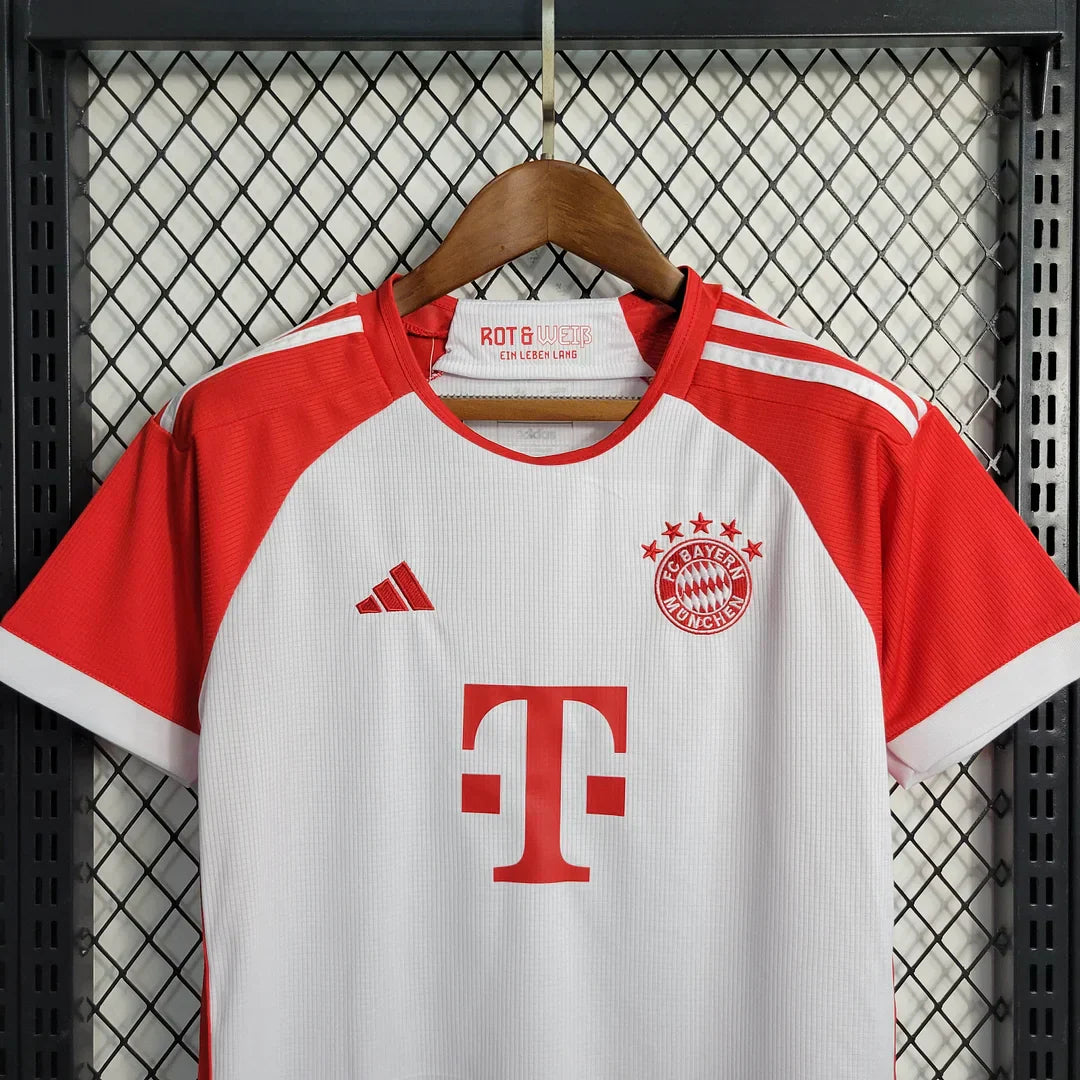 2023/2024 FC Bayern Munich Home Set Kids Size : Thaï Quality - Pro Soccer Jersey