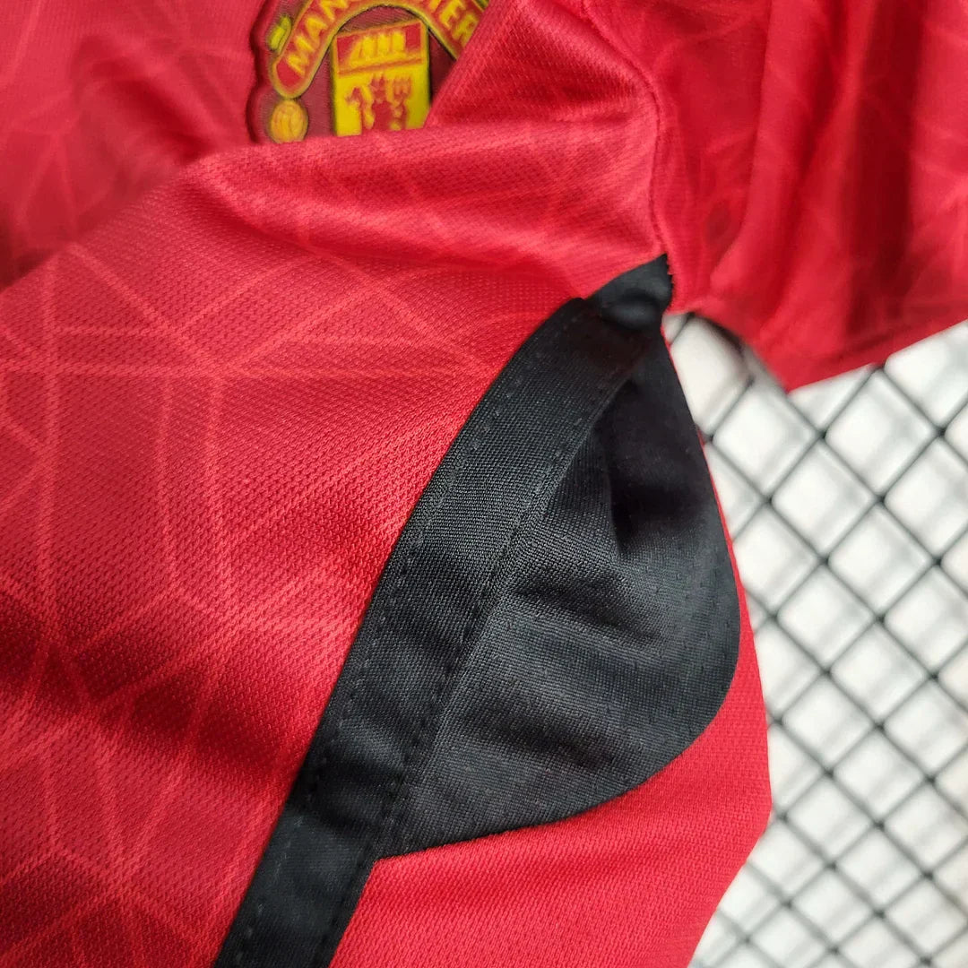 2023/2024 Man United Home Set Kids Size : Thaï Quality - Pro Soccer Jersey