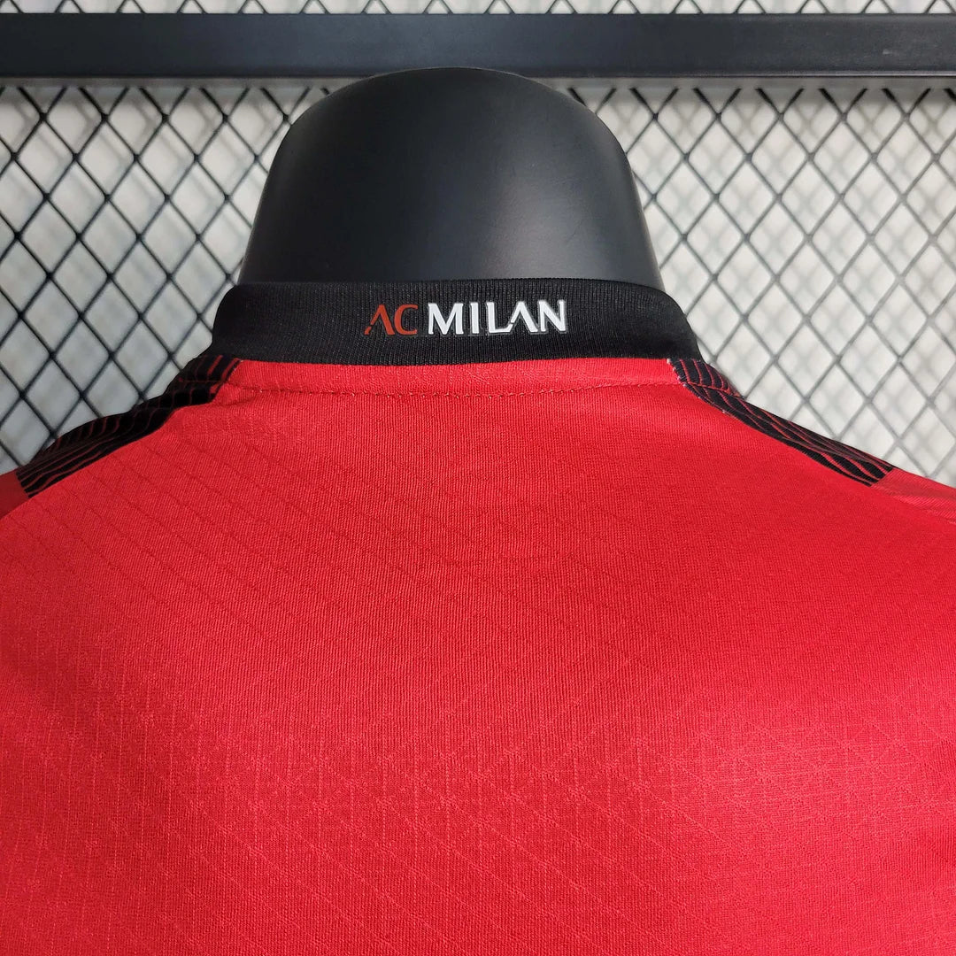 2023/2024 AC Milan Home shirt Player Version : Thaï Quality - Pro Soccer Jersey