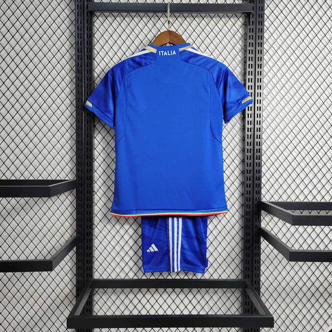 2023 Italy Home shirt Kids Size : Thaï Quality - Pro Soccer Jersey