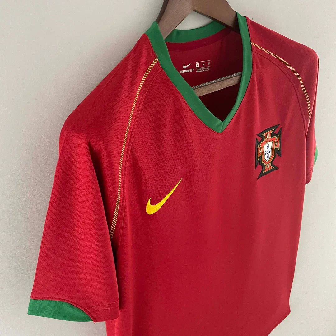 2006 FIFA World Cup Portugal Retro Home shirt : Thaï Quality - Pro Soccer Jersey