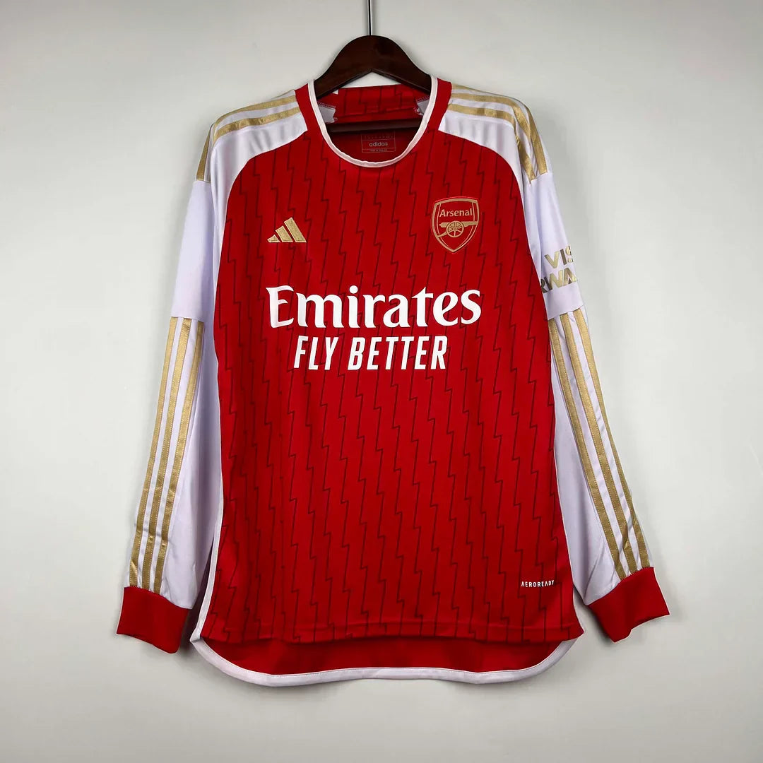 2023/2024 Arsenal FC Home shirt Long Sleeves : Thaï Quality - Pro Soccer Jersey
