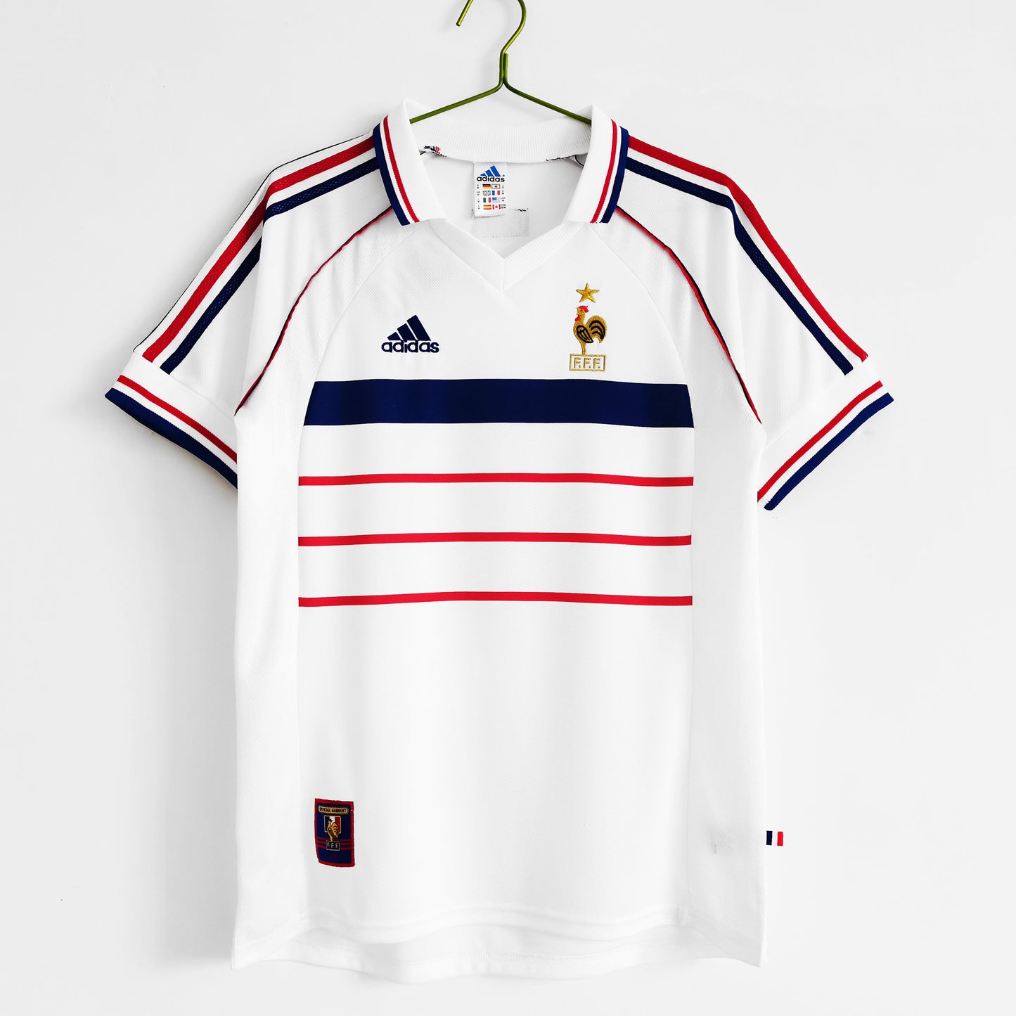 1998 FIFA World Cup France Retro Home/Away shirt : Thaï Quality - Pro Soccer Jersey