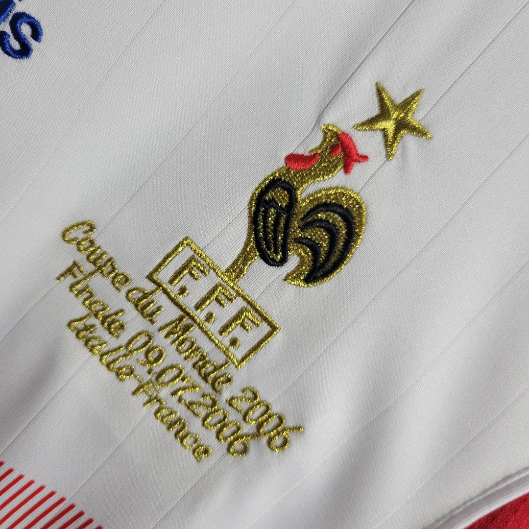 2006 FIFA World Cup France Retro away shirt : Thaï Quality - Pro Soccer Jersey