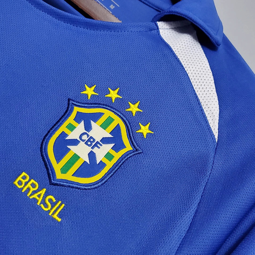 2002 FIFA World Cup Brazil Retro away shirt : Thaï Quality - Pro Soccer Jersey