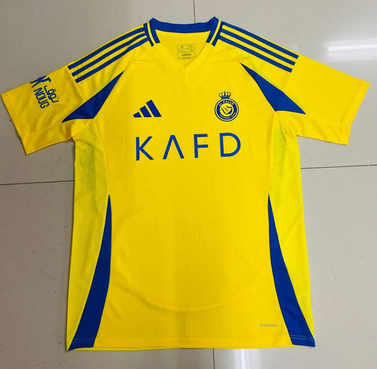 Al Nassr Home 24/25 Fan Version - Pro Soccer Jersey