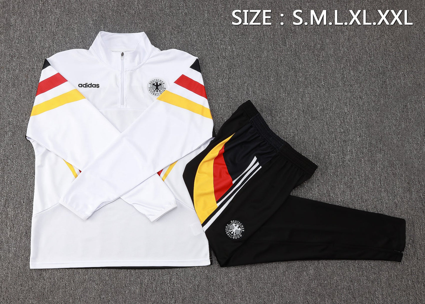 Germany Tracksuit 24/25 Retro Edition - Pro Soccer Jersey