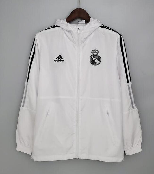 21-22 Windbreaker Real Madrid White