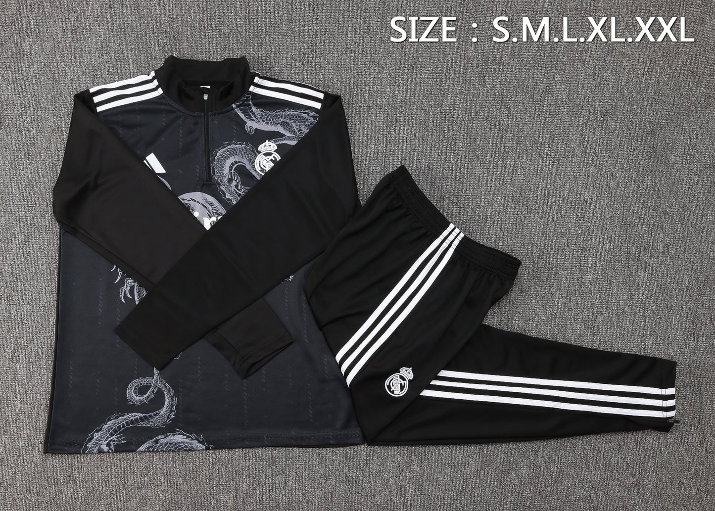Real Madrid Tracksuit 24/25 Dragon Edition - Pro Soccer Jersey