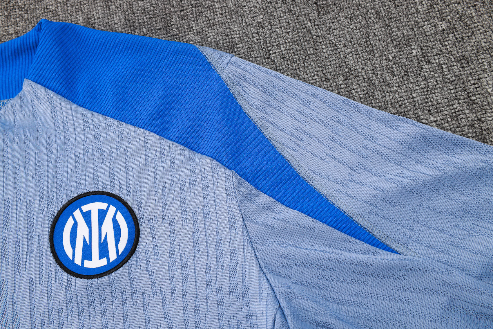 Inter Milan Home Tracksuit 24/25 Fully Gray - Pro Soccer Jersey