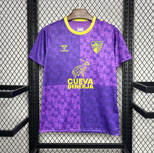24-25 Malaga Purple pre-match training Jersey