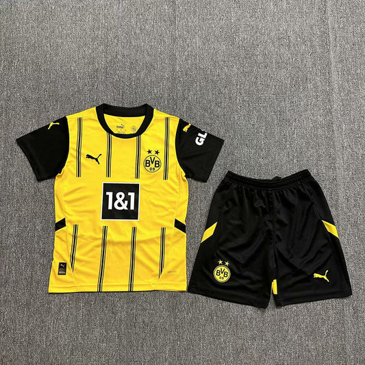 Kids BVB Dortmund Home 24/25 Fan Version - Pro Soccer Jersey