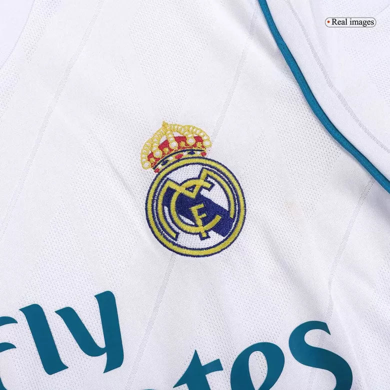 2017/2018 FC Real Madrid Retro Home shirt : Thaï Quality