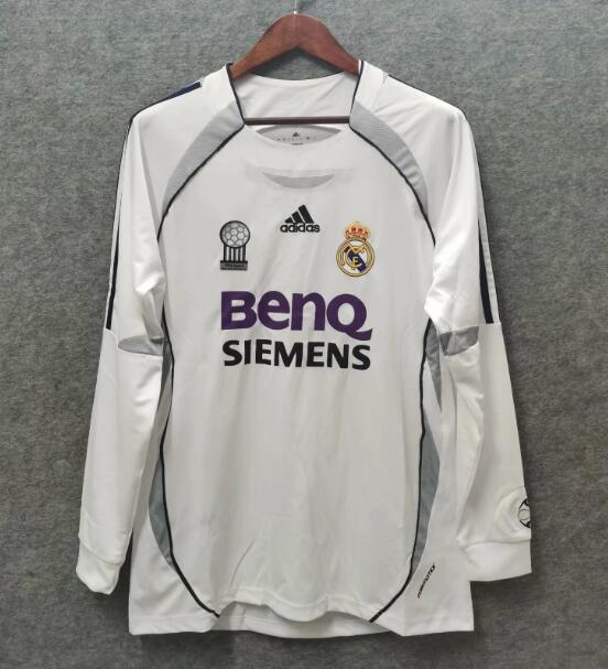 2006/2007 FC Real Madrid Retro Home shirt : Thaï Quality