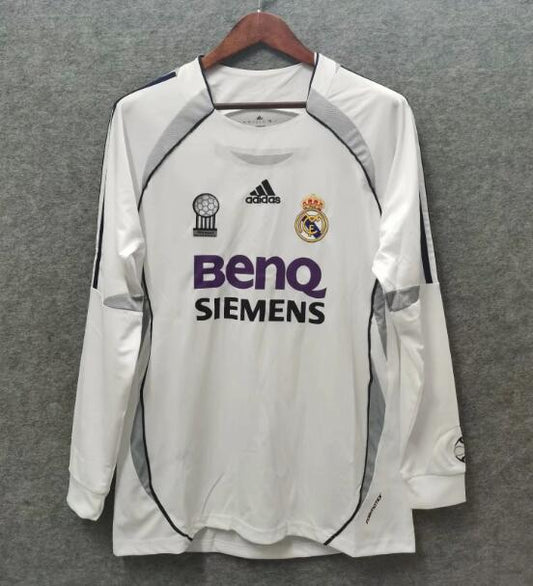 2006/2007 FC Real Madrid Retro Home shirt : Thaï Quality