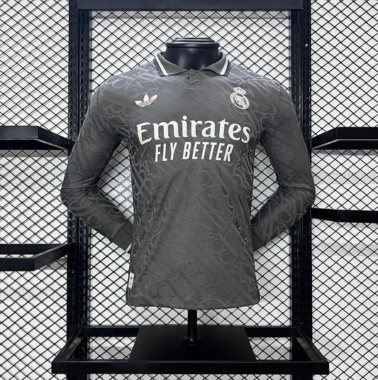 Real Madrid 3rd 24/25 Player Version LS - Pro Soccer Jersey