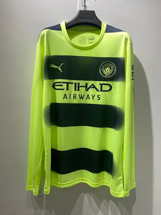 Manchester City Home 22/23 Fan Version LS - Pro Soccer Jersey