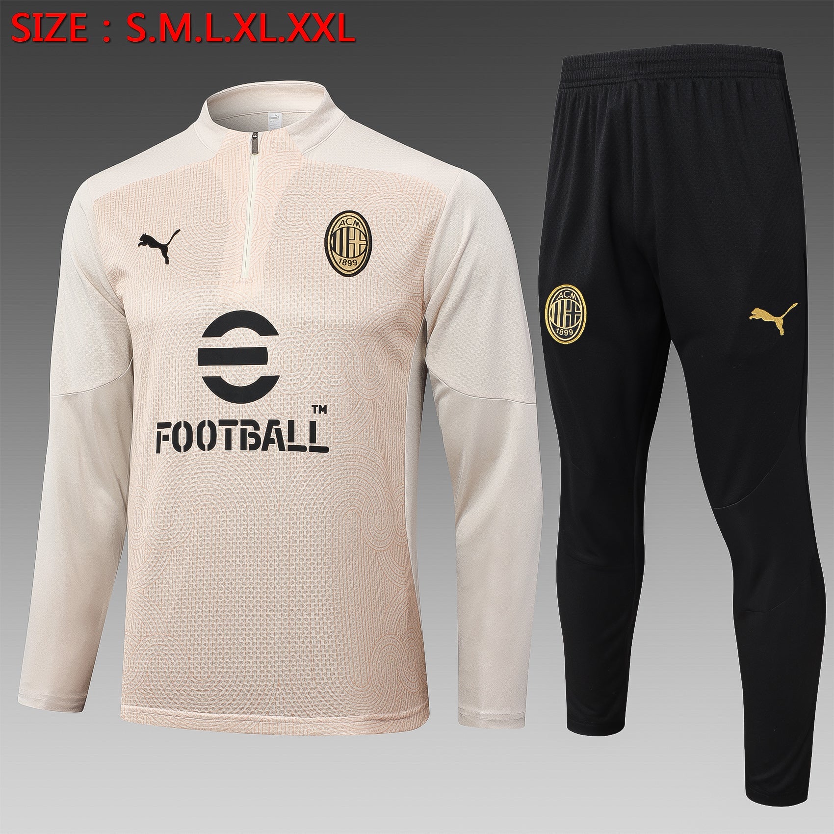 AC Milan Tracksuit 24/25 - Pro Soccer Jersey