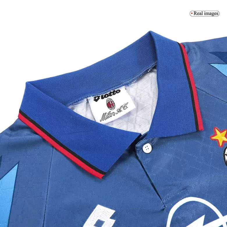 AC Milan Retro Jersey Away Soccer Shirt 1995/96