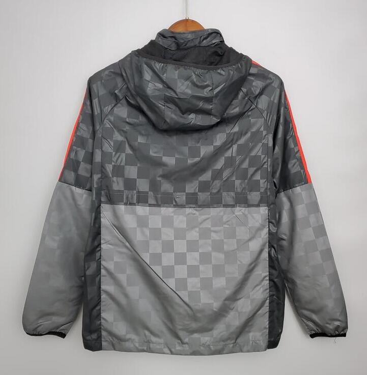 21-22 Windbreaker Liverpool Black Plaid