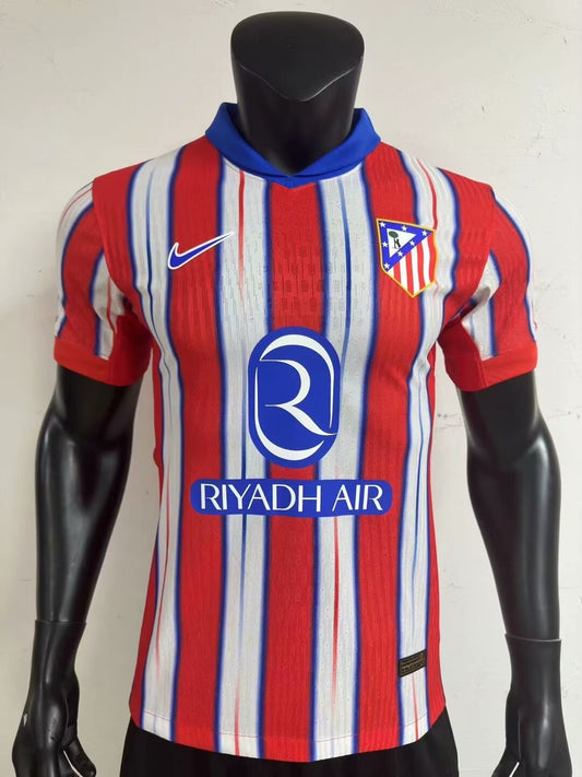 Atletico Madrid Home 24/25 Player Version - Pro Soccer Jersey