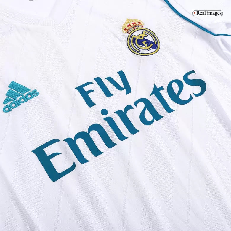 2017/2018 FC Real Madrid Retro Home shirt : Thaï Quality