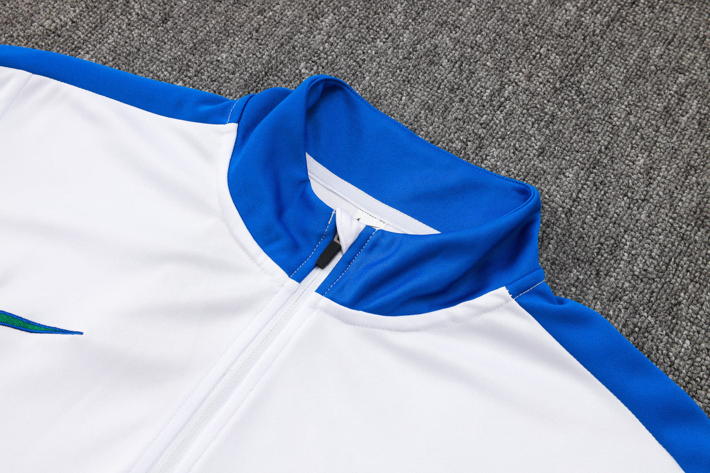 Brazil White/Blue Tracksuit 24/25 - Pro Soccer Jersey