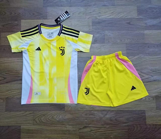Kids Juventus Away 24/25 Fan Version - Pro Soccer Jersey