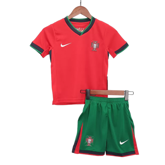 Kids Portugal Home EURO 24 Fan Version