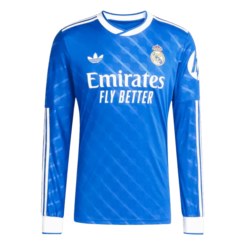 Real Madrid Long Sleeve Soccer Jersey Third Away 2025/26