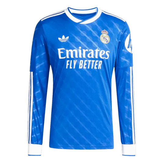 Real Madrid Long Sleeve Soccer Jersey Third Away 2025/26
